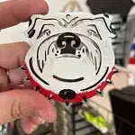 Bulldog ornament