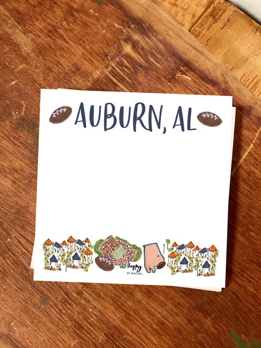 Auburn Chunky Notepad