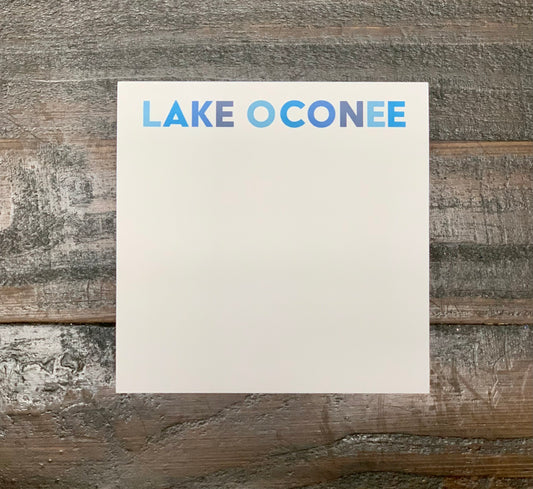 Lake Oconee Notepad