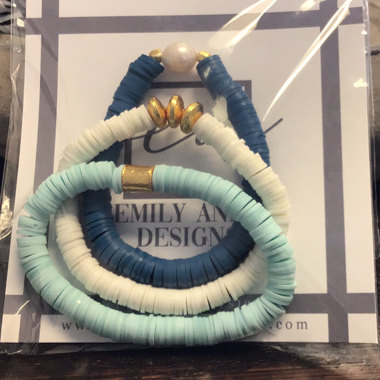 Emily Anne Designs 3 Stack Bracelet Set